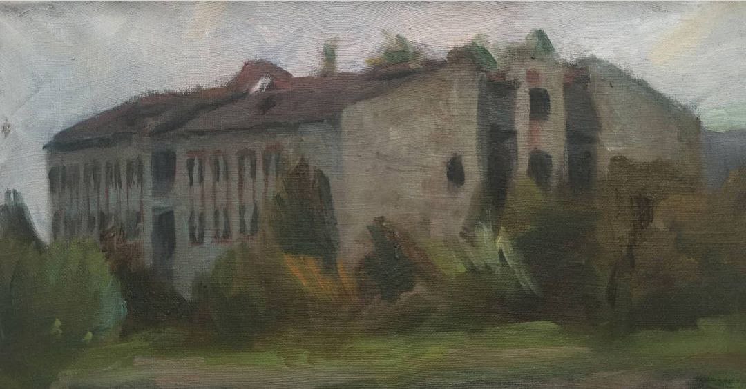 An abandoned hospital